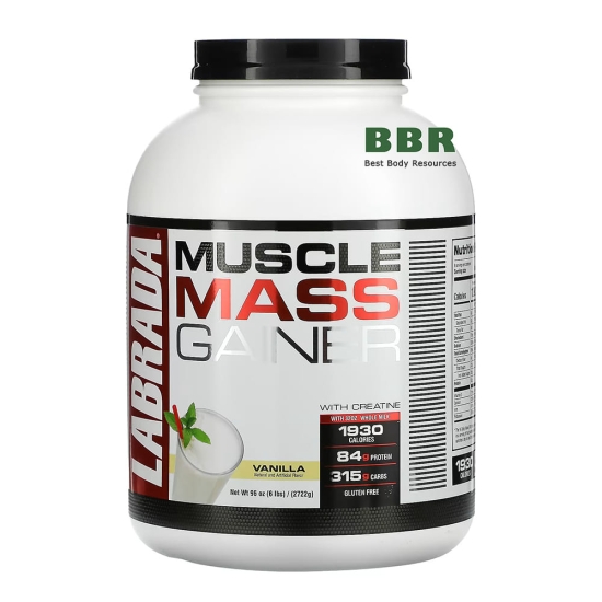 Muscle Mass Gainer 2.7kg, LABRADA фото