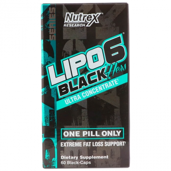 Lipo-6 Black HERS Ultra Concentrate 60caps, Nutrex картинка Lipo-6 Black HERS Ultra Concentrate 60caps, Nutrex фото