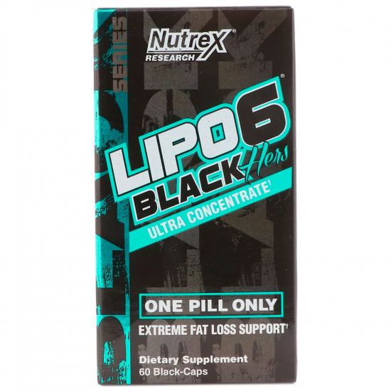 Lipo-6 Black Hers Liqui-caps 120, Nutrex фото