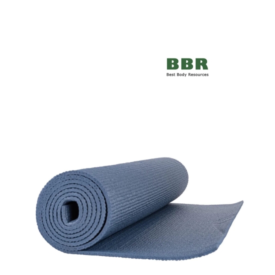 Коврик для йоги и фитнеса 4010 Dark Blue, PowerPlay фото