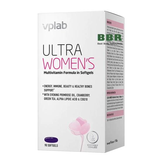 Ultra Women Multivitamin 90 Softgels, VP Labs фото