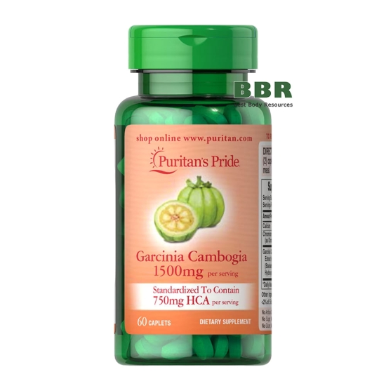 Garcinia Cambogia 1500mg per Serving 60 Tabs, Puritans Pride фото