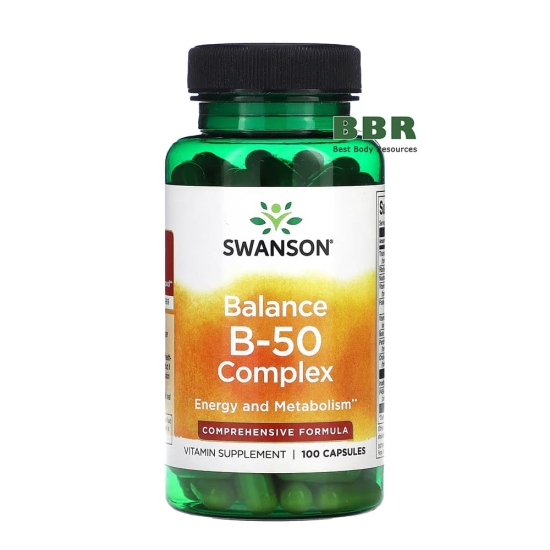 Balance B-50 Complex 100 Caps, Swanson фото