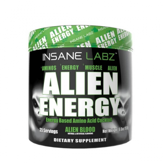 Alien Energy 30 Servings 187g, Insane Labz фото
