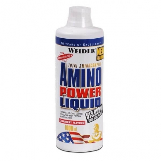 Amino Power Liquid 1000ml, Weider фото