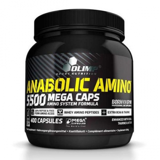 Anabolic Amino 5500 400caps, Olimp Nutrition фото