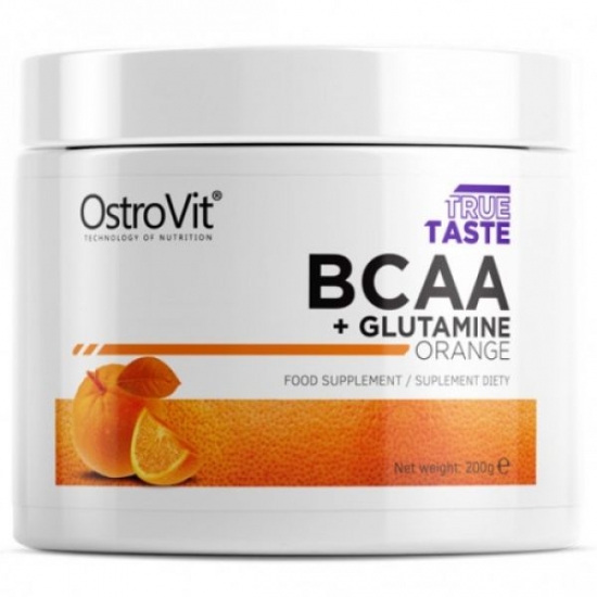 BCAA + GLUTAMINE 200g, OstroVit фото