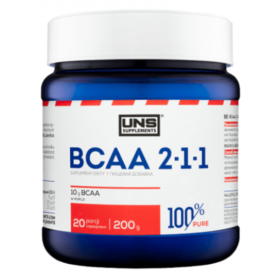 BCAA 2-1-1 Instant 200g, UNS фото