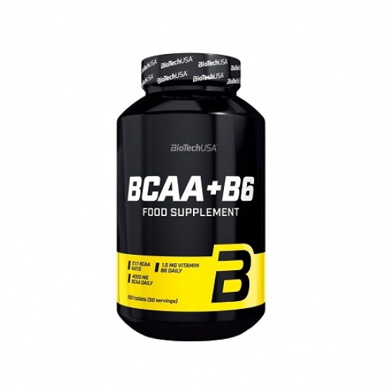 BCAA+B6 200tab, BioTech фото