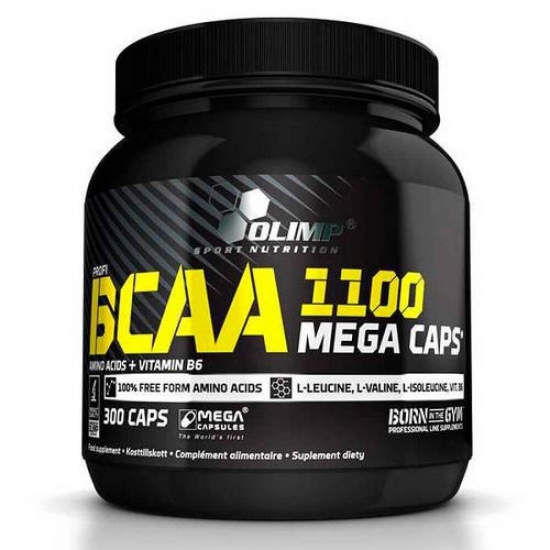 BCAA Mega Caps 1100mg 300caps, Olimp Nutrition фото