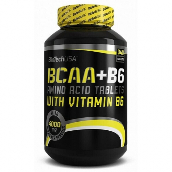 BCAA+B6 340tab, BioTech фото