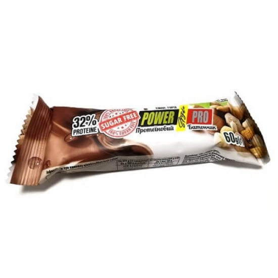 Батончик NUTELLA Sugar Free 32% 60g, PowerPro фото
