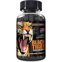 Black Tiger 100 Caps, Cloma Pharma