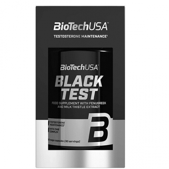 Black Test 90 Caps, BioTechUSA картинка Black Test 90 Caps, BioTechUSA фото