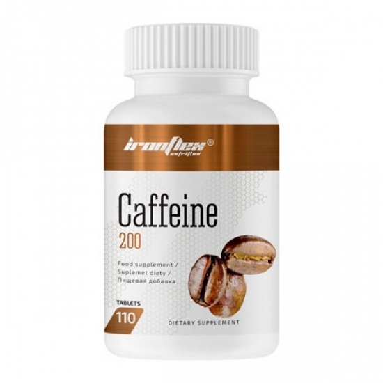 CAFFEINE 200mg 110 Tab, IronFlex фото