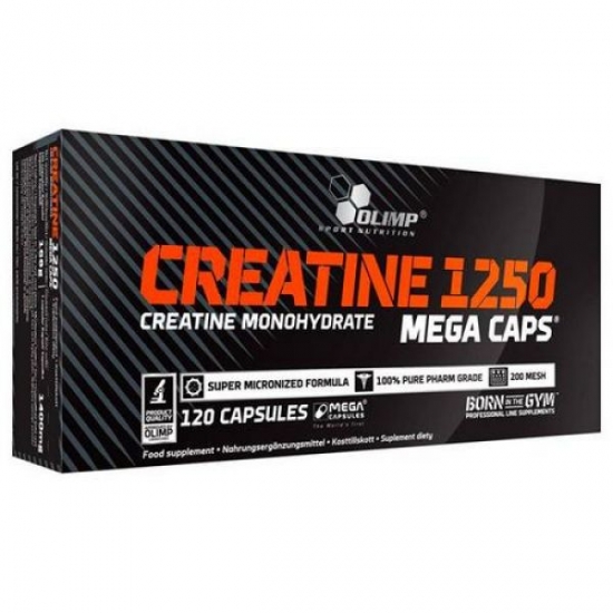 Creatine Mega Caps 1250mg 120caps, Olimp Nutrition фото