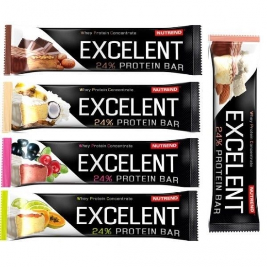 EXCELENT Protein Bar 85g, NUTREND фото