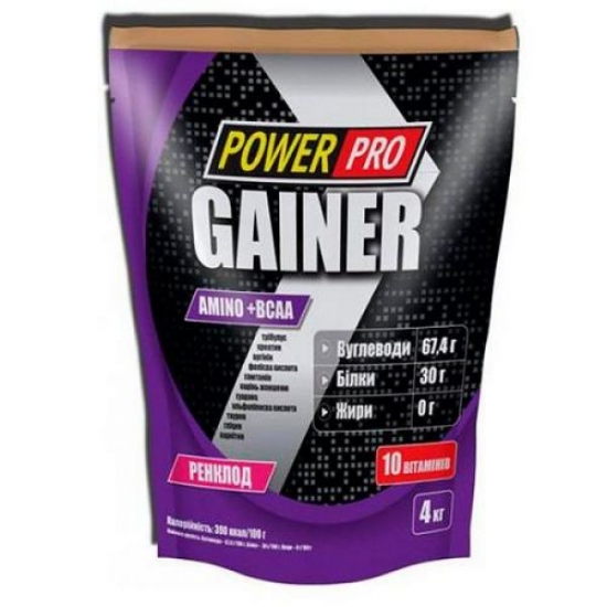 Gainer 4kg, PowerPro фото