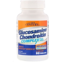 Glucosamine Chondroitin Complex plus MSM 80tab, 21st Century