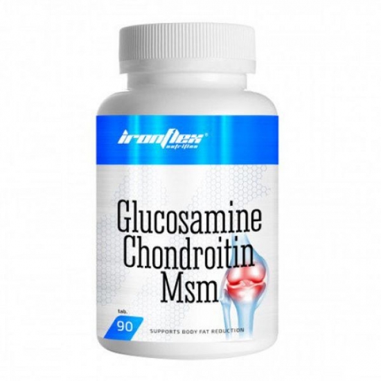 Glucosamine & Chondroitin MSM 90tab, IronFlex картинка Glucosamine & Chondroitin MSM 90tab, IronFlex фото