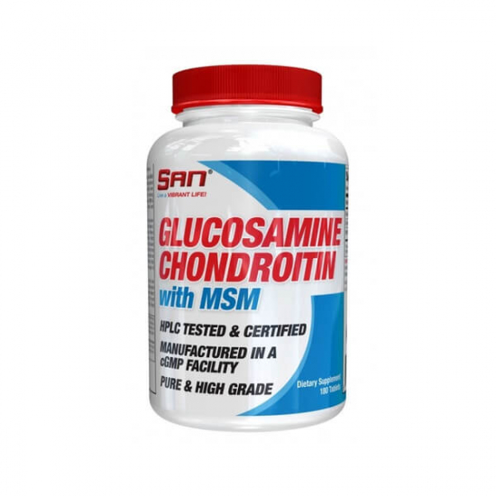 Glucosamine & Chondroitin MSM 90tab, SAN фото
