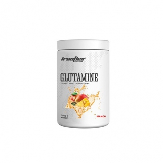 Glutamine 500g, IronFlex фото