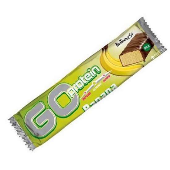 Go Protein Bar 80g, BioTech фото