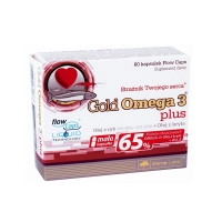 Gold Omega 3 Plus 60 caps, Olimp