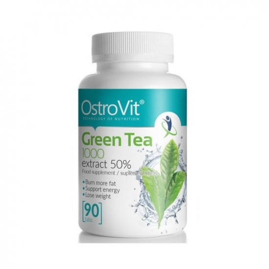 Green Tea 1000 extract 90tab, OstroVit картинка Green Tea 1000 extract 90tab, OstroVit фото