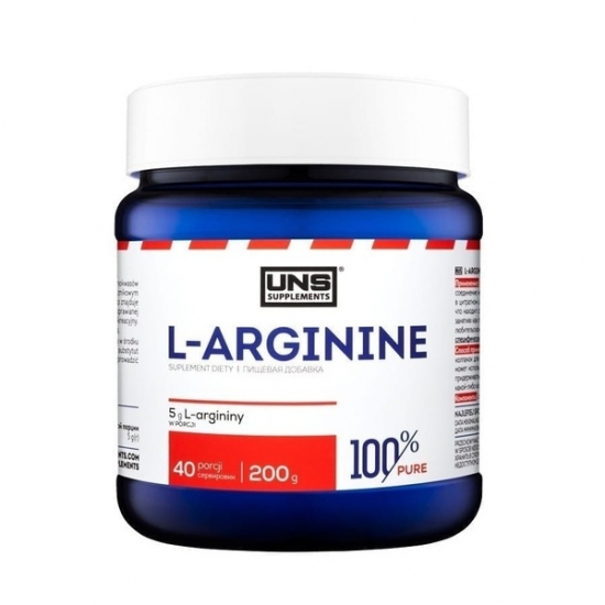 L-Arginine 200g, UNS картинка L-Arginine 200g, UNS фото