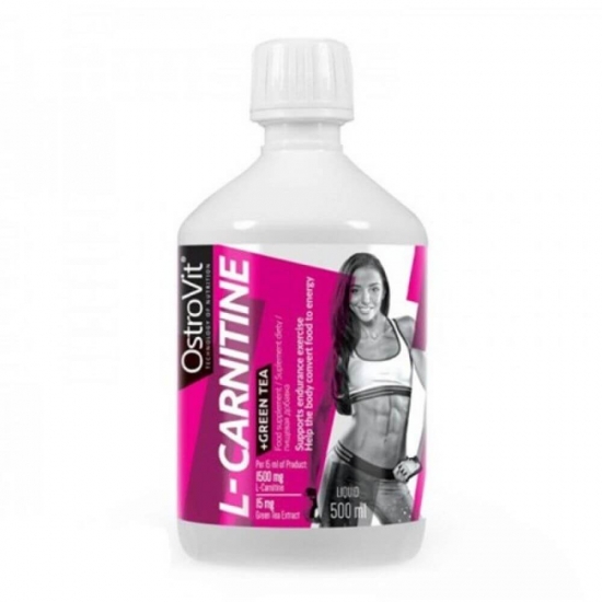 L-Carnitine + Green Tea 500ml, OstroVit фото