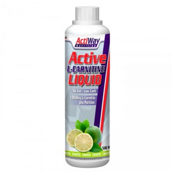 L-Carnitine Liquid 500ml, ActiWay фото