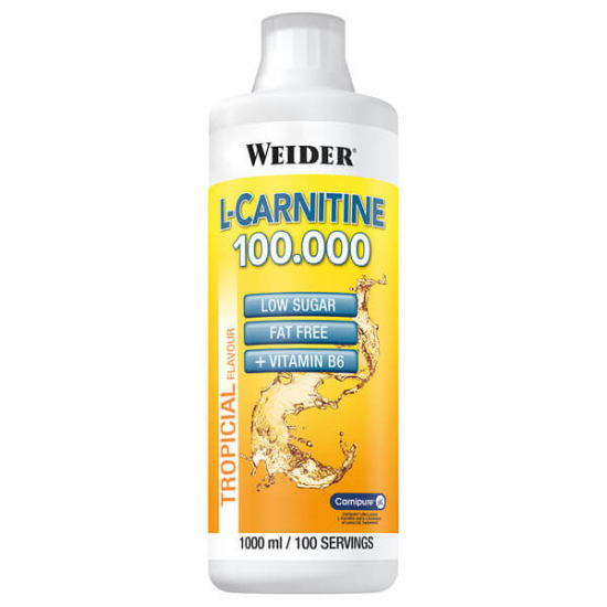 L-Carnitine 100.000 1000ml, Weider фото