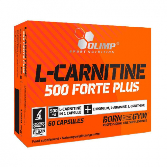 L-Carnitine 500 Forte Plus Sport Edition 60 Caps, Olimp фото