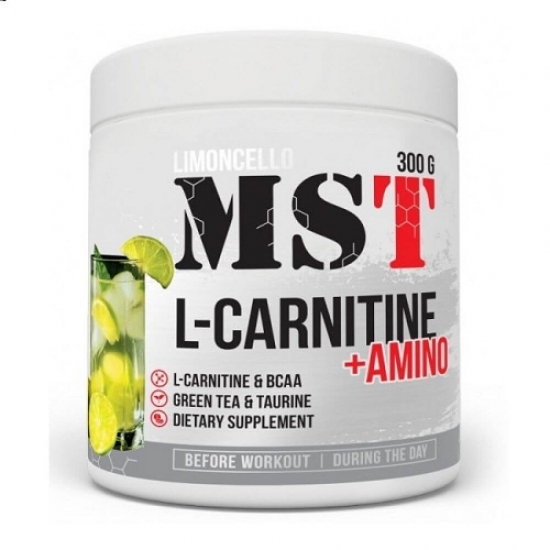 L-Carnitine + Amino 300g, MST фото