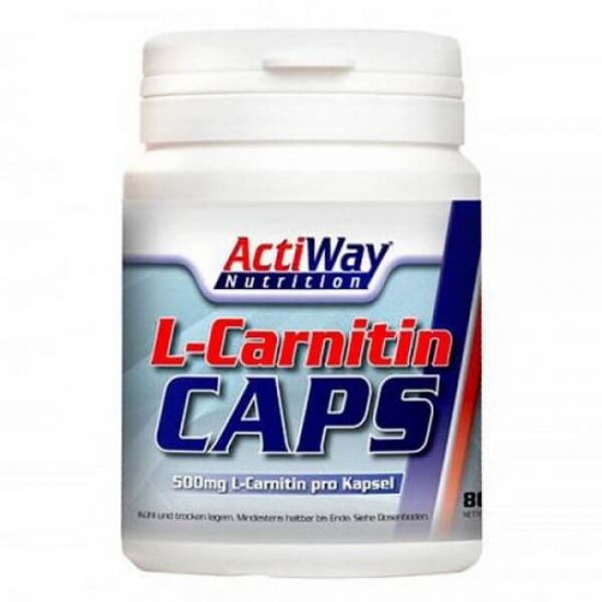 L-carnitine 500 80caps, ActiWay картинка L-carnitine 500 80caps, ActiWay фото