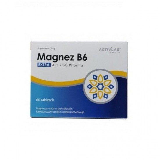 Magnez B6 60tab, ActivLab фото