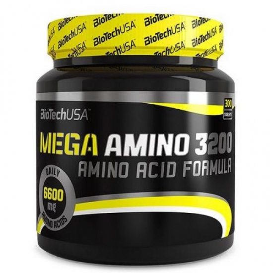 Mega Amino 3200 300tab, BioTech фото