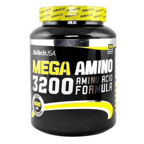 Mega Amino 3200 500tab, BioTech фото