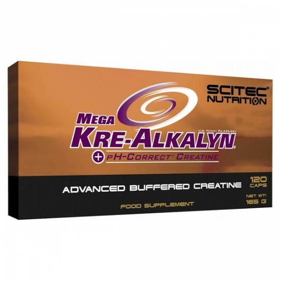 Mega Kre-Alkalyn 120caps, Scitec Nutrition фото