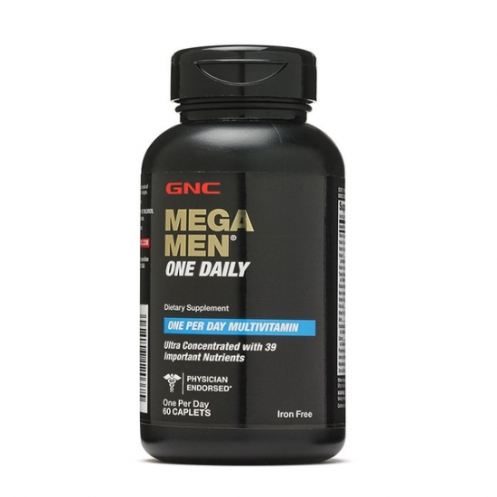 Mega Men One Daily 60caps, GNC фото