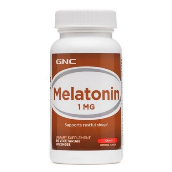Melatonin-1 60caps, GNC картинка Melatonin-1 60caps, GNC фото