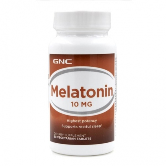 Melatonin-10 60caps, GNC картинка Melatonin-10 60caps, GNC фото
