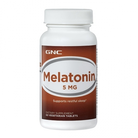 Melatonin-5 60caps, GNC картинка Melatonin-5 60caps, GNC фото