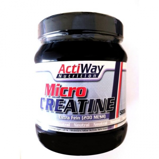 Micro Creatine 500g, ActiWay картинка Micro Creatine 500g, ActiWay фото