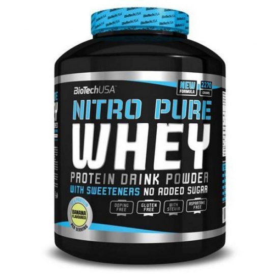 Nitro Pure Whey 2270g, BioTech картинка Nitro Pure Whey 2270g, BioTech фото