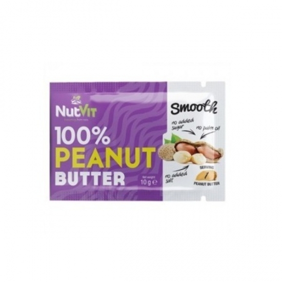 NutVit 100% Peanut Butter 10g, OstroVit картинка NutVit 100% Peanut Butter 10g, OstroVit фото