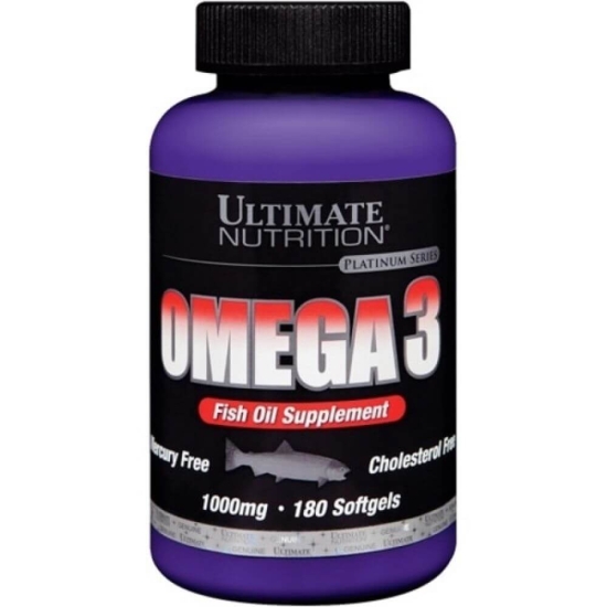 Omega 3 180 Softgels, Ultimate Nutrition фото
