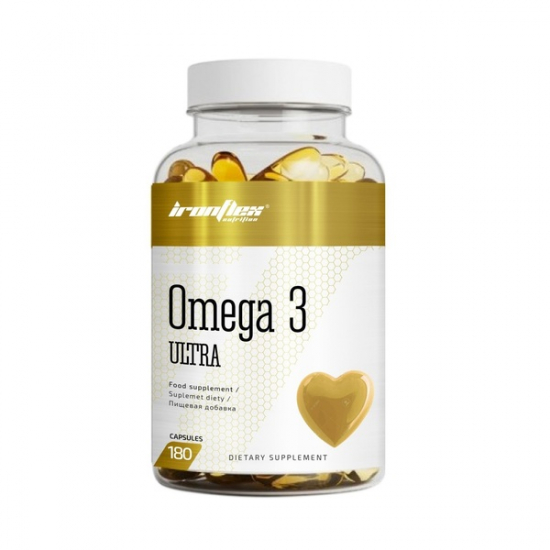 Omega 3 Ultra 180 Caps, IronFlex фото