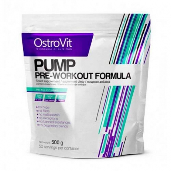 PUMP Pre-Workout Formula 500g, OstroVit фото